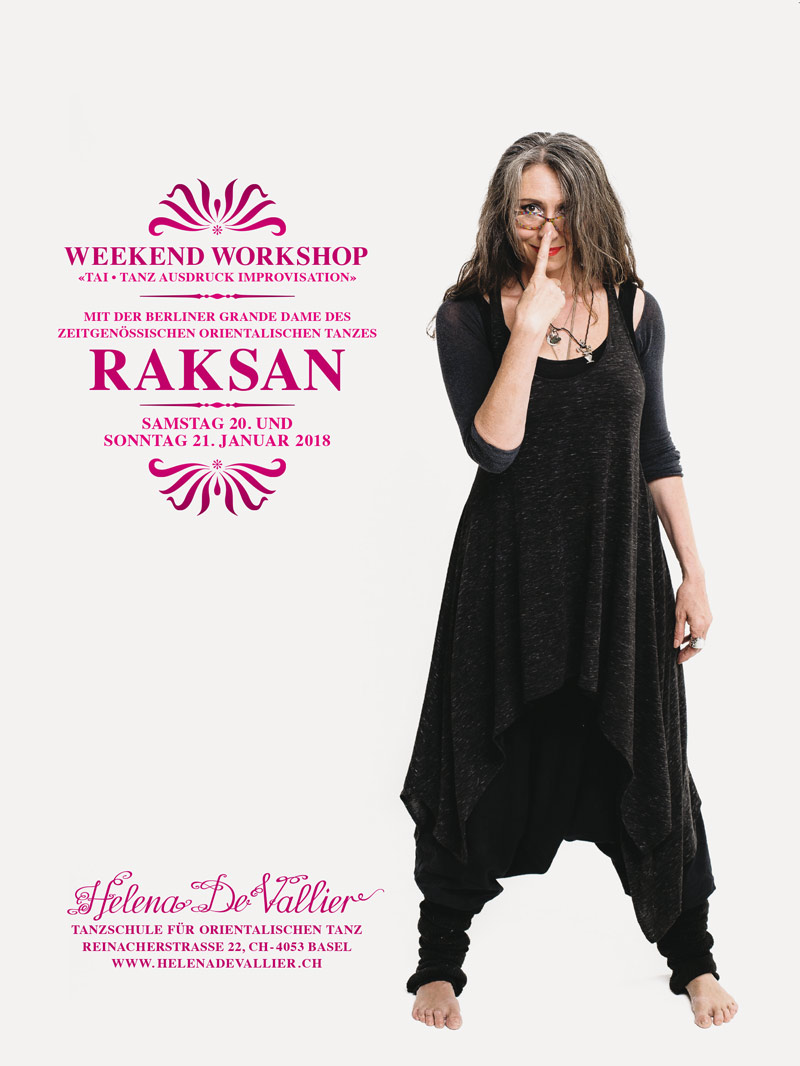 Weekend Workshop mit Raksan aus Berlin